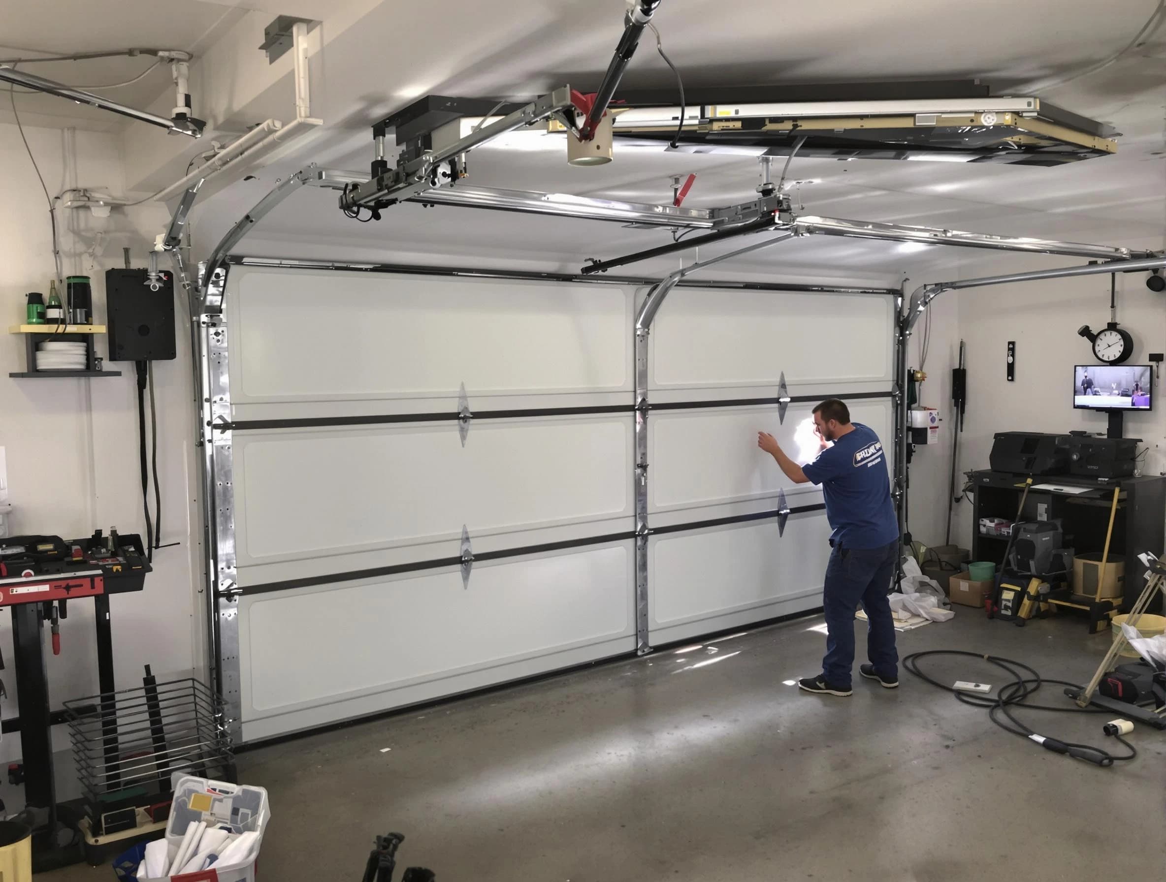 Professional garage door repair service by Edgewater Garage Door Repair in Edgewater