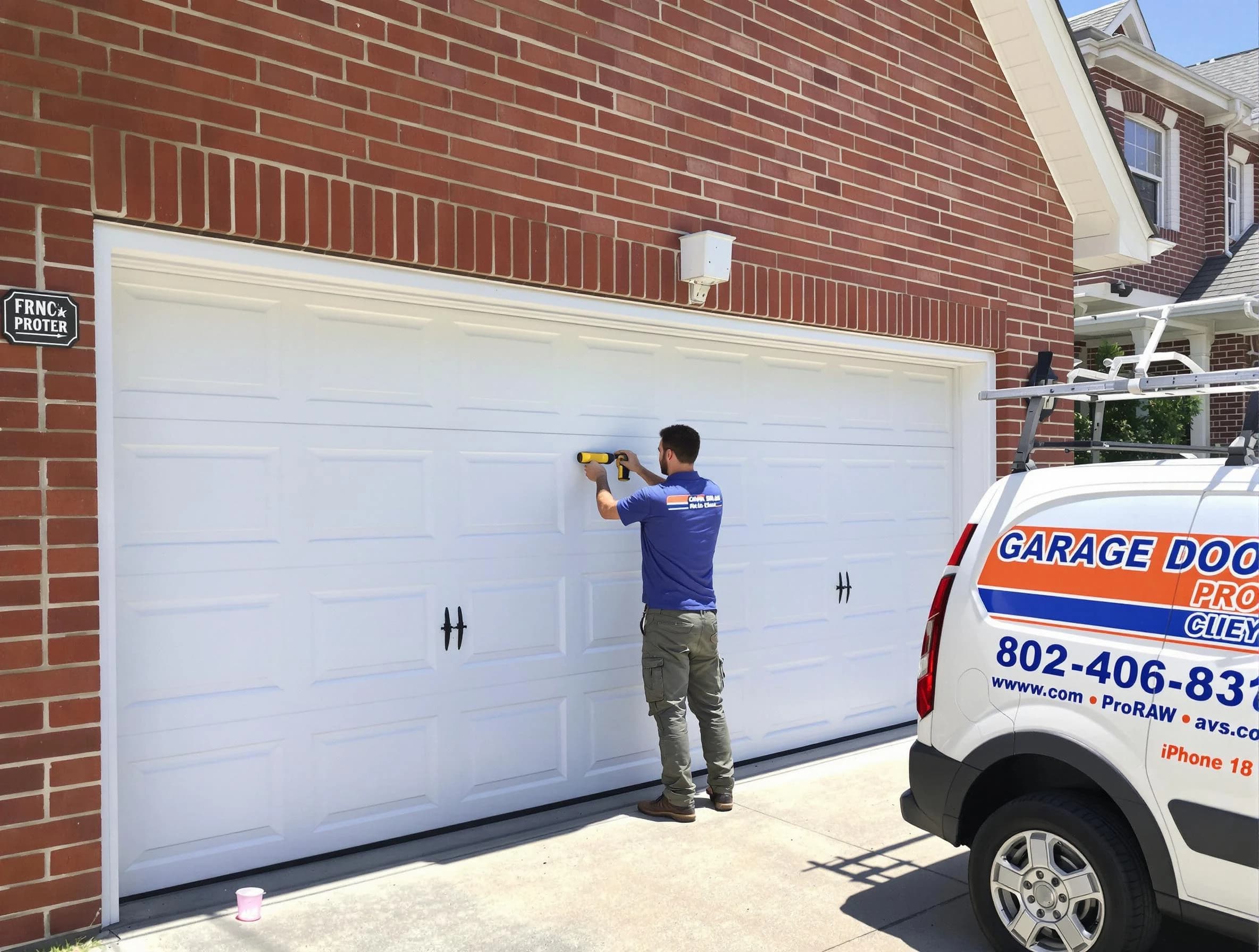 Local garage door repair service by Edgewater Garage Door Repair in Edgewater