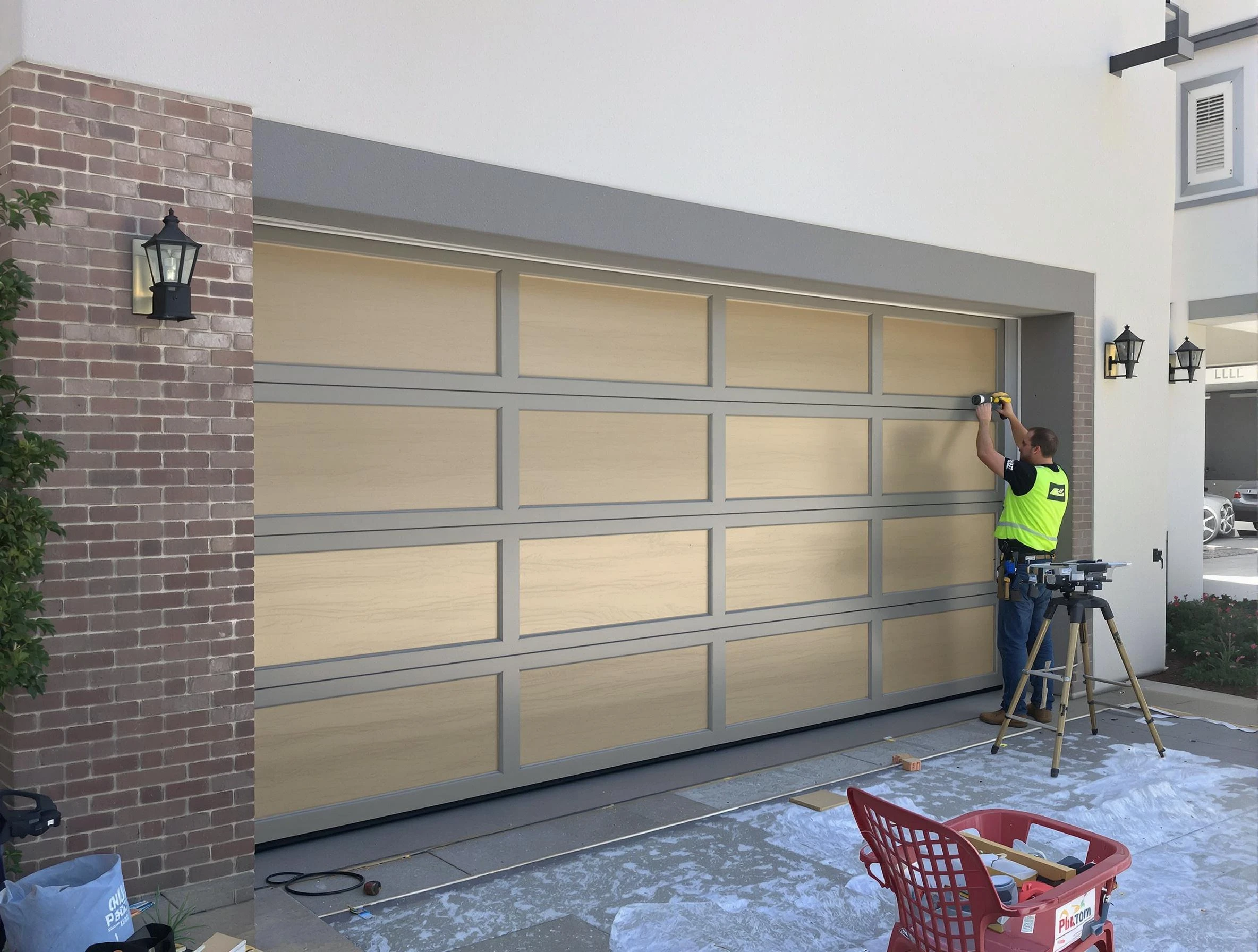 Garage door replacement service by Edgewater Garage Door Repair in Edgewater