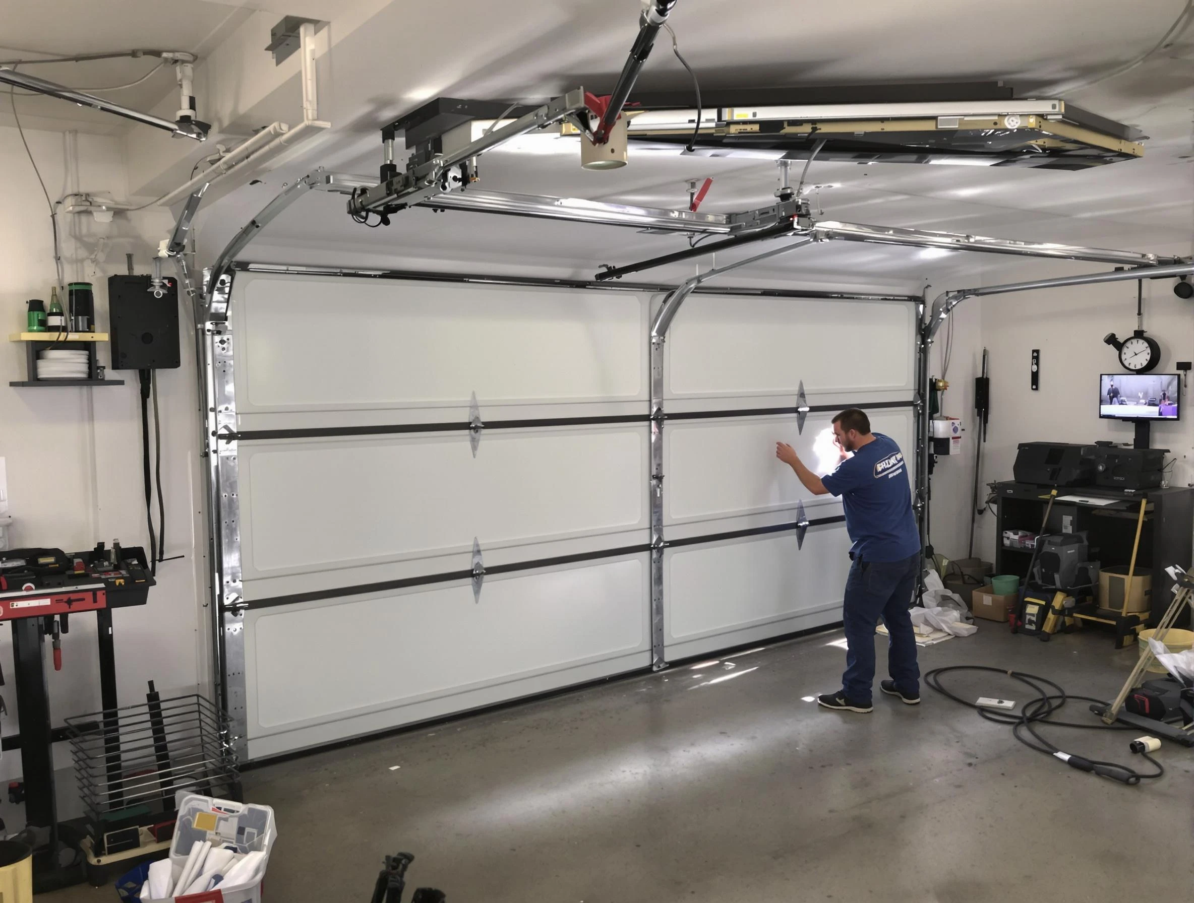 Professional garage door repair service by Edgewater Garage Door Repair in Edgewater
