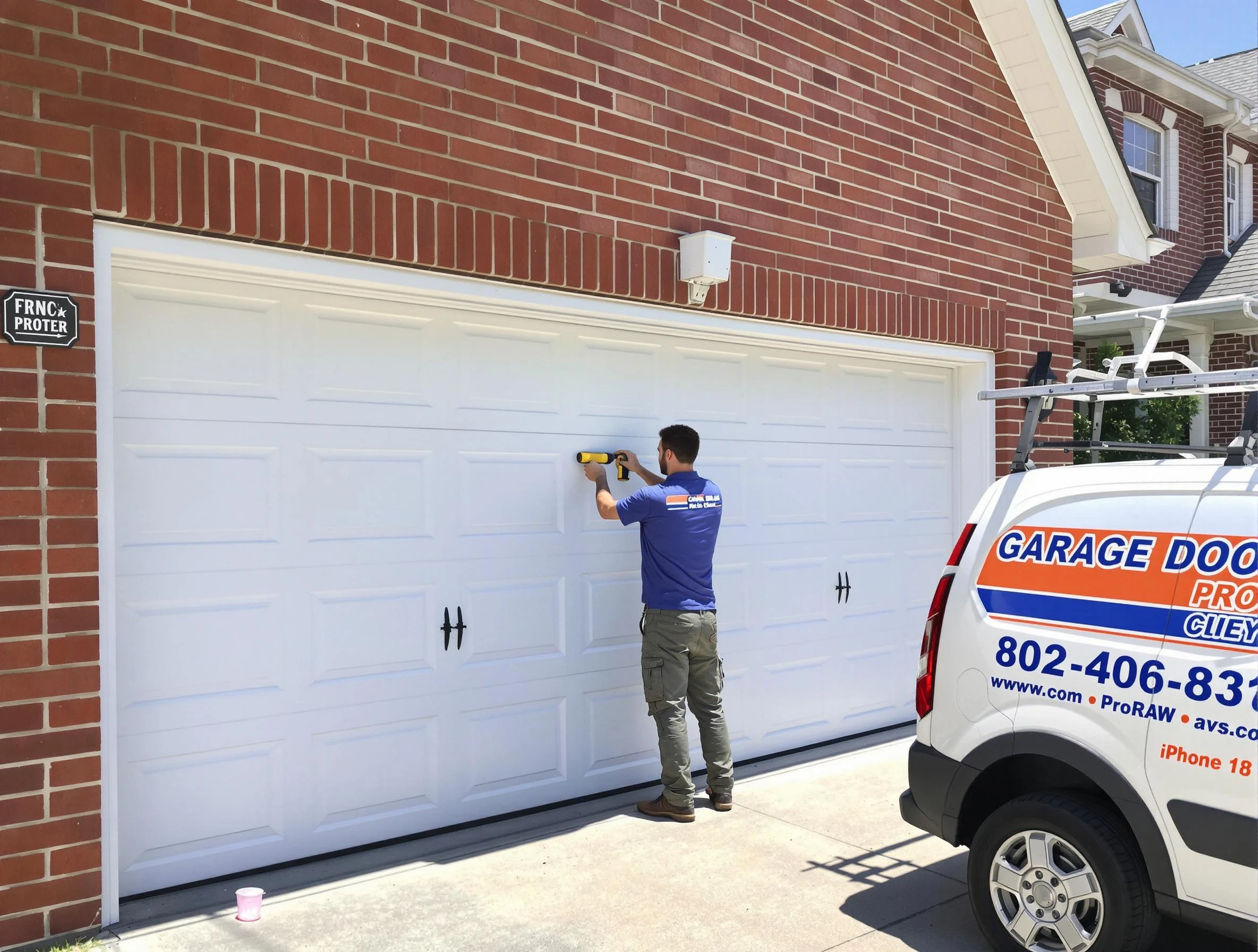 Local garage door repair service by Edgewater Garage Door Repair in Edgewater